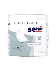 Пеленки гигиенические SOFT BASIC 90 60 30 шт Seni