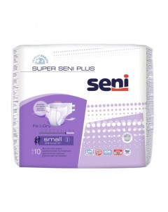 Подгузники дышащие для взрослых SUPER Plus SMALL 10 шт Seni