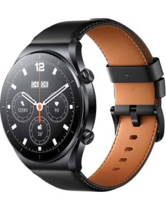 Умные часы Watch S1 черный черно коричневый международная версия Xiaomi