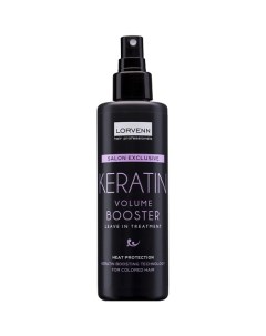 Спрей бустер с кератином объем и укрепление волос KERATIN VOLUME BOOSTER 200 Lorvenn hair professionals