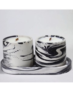 Набор ароматических свечей на подставке с ароматом Сандал 200 24.grams