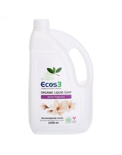 Органическое жидкое мыло Белая Магнолия 2500 Ecos3