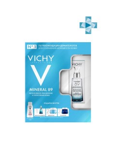 Подарочный набор Mineral 89 Интенсивное увлажнение и укрепление кожи Vichy