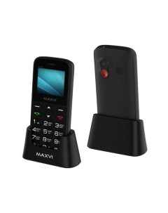 Мобильный телефон b100ds зу wc 111 черный Maxvi