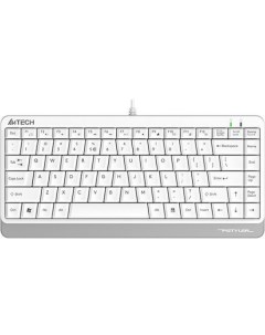 Клавиатура fstyler fks11 белый серый A4tech