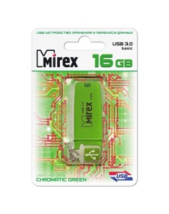 Usb flash chromatic green 16gb 13600 fm3cgn16 Mirex