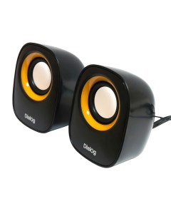 Акустическая система Dialog AC-06UP BLACK - 2.0, 6W RMS, питание от USB