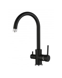 Смеситель для кухни AquaSanita Sabiaduo 2963 601 black metallic Aquasanita