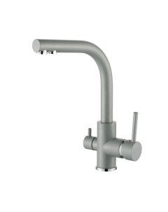 Смеситель для кухни AquaSanita Akvaduo 2663 202 alumetallic Aquasanita