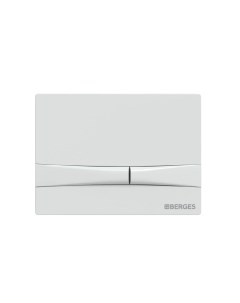 Кнопка BERGES для инсталляции NOVUM F1 белая арт. 40051 Berges