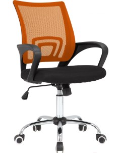 Кресло офисное Кьянти AF C4021A черный оранжевый Mio tesoro
