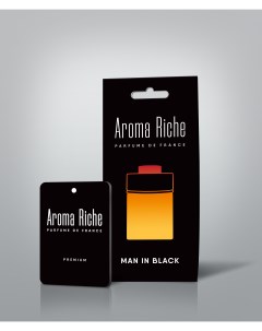Ароматизатор воздуха MIODORE Man in black 5 арт ARK 5 картонный Aroma riche