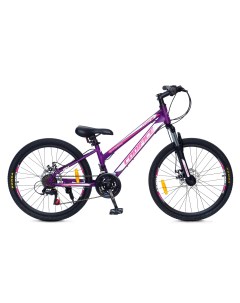 Велосипед 24 Prime Фиолетово Белый 12 Рама Codifice