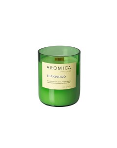 Свеча ароматическая Тиковое дерево Aromica