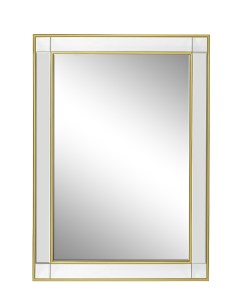 19 oa 8172 зеркало прямоугольное отделка цвет золото 74 104см золотой Garda decor