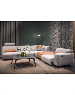 Модульный диван vogue std motion telas серый 244x74 см Mod interiors