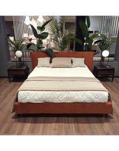 Кровать norge quilted telas коричневый 216x91 см Mod interiors