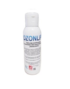 Бальзам кондиционер с озонидами для восстановления роста волос 100 Ozonlife