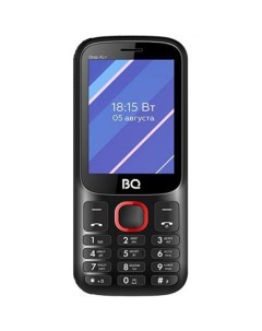 Мобильный телефон Step XL черный красный 2820 Bq