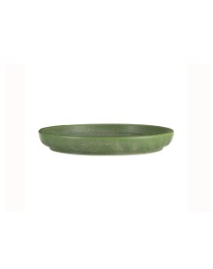 Тарелка old clay зеленая 12см зеленый Ogogo