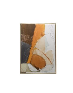 Панно интерьерное на холсте art abstraction 70х50 см мультиколор Ogogo