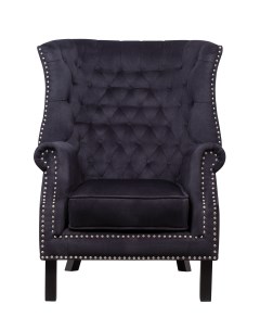 Кресло кресло teas black черный 76x105x80 см Mak-interior