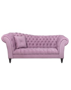 Двухместные диваны розовый велюровый диван lina pink розовый 208x88x76 см Mak-interior