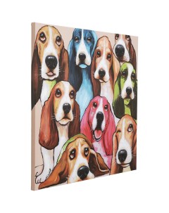 Картина curious dogs коллекция любопытные собаки 53822 мультиколор Kare