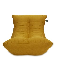 Кресло мешок кокон 70x120x85 желтый Пуффбери