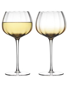 Набор бокалов для вина gemma amber 455 мл 2 шт желтый Bergenson bjorn