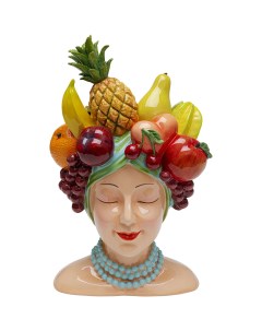 Ваза декоративная fruit коллекция фрукт 53644 мультиколор Kare