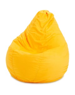 Кресло мешок груша xl желтый Пуффбери