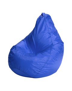 Кресло мешок груша l синий Пуффбери