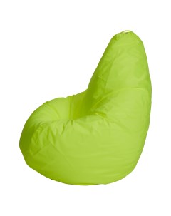 Кресло мешок груша l зеленый Пуффбери