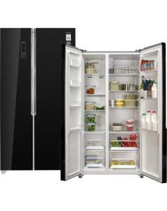 Холодильник wsbs 500 nfb inverter Weissgauff