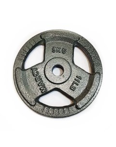 Диск для штанги окрашенный 5 кг. d-26 K3-5kg ИП Зезелюк Zez sport