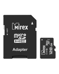 Карта памяти microSDХC с адаптером 128GB UHS I class 10 13613 AD10S128 Mirex