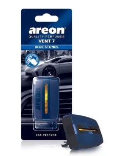 Ароматизатор для авто Vent 7 Blue stones на дефлектор Areon