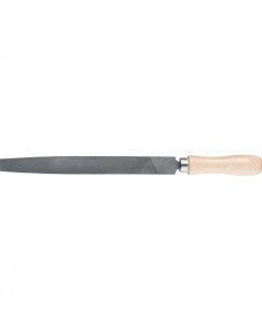 Напильник 150 мм плоский деревянная ручка 16223 Сибртех