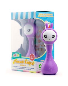 Интерактивная игрушка Умный зайка R1 60906 фиолетовый Alilo