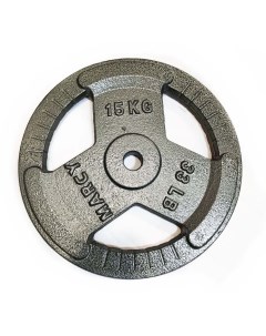 Диск для штанги окрашенный 15 кг. d-26 K3-15kg ИП Зезелюк Zez sport