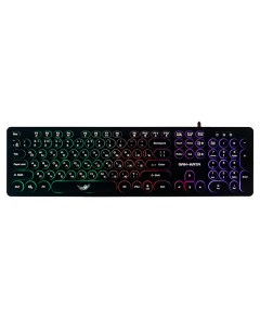 Клавиатура KGK-16U BLACK Dialog Gan-Kata - игровая с RGB-подсветкой, USB, черная