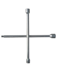 Ключ крест баллонный 17 х 19 х 21 мм под квадрат 1 2 толщина 14 мм Сибртех