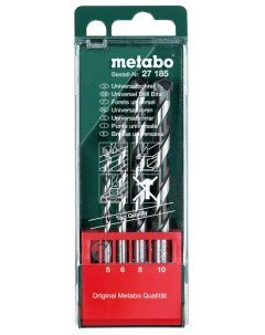 Набор сверл универсальный (4шт) 627185000 Metabo