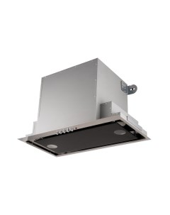 Кухонная вытяжка Akpo Neva Glass Eco 80 wk-4 чёрное стекло/нержавеющая сталь