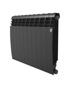 Радиатор биметаллический Biliner 500 Noir Sable - 10 секционный Royal thermo