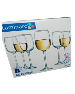 Набор Бокалов для вина ALLEGRESSE J8164 300 мл 6 шт Luminarc