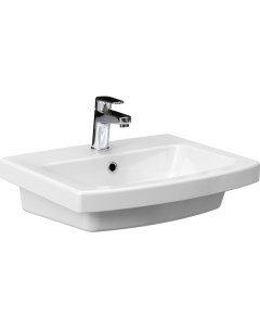 Умывальник: EASY ES 55 B 1 отв., белый, Сорт1 Cersanit