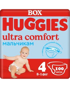 Подгузники детские Ultra Comfort 4 Disney Box Boy (100шт) Huggies