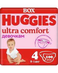 Подгузники детские Ultra Comfort 4 Disney Box Girl 100шт Huggies